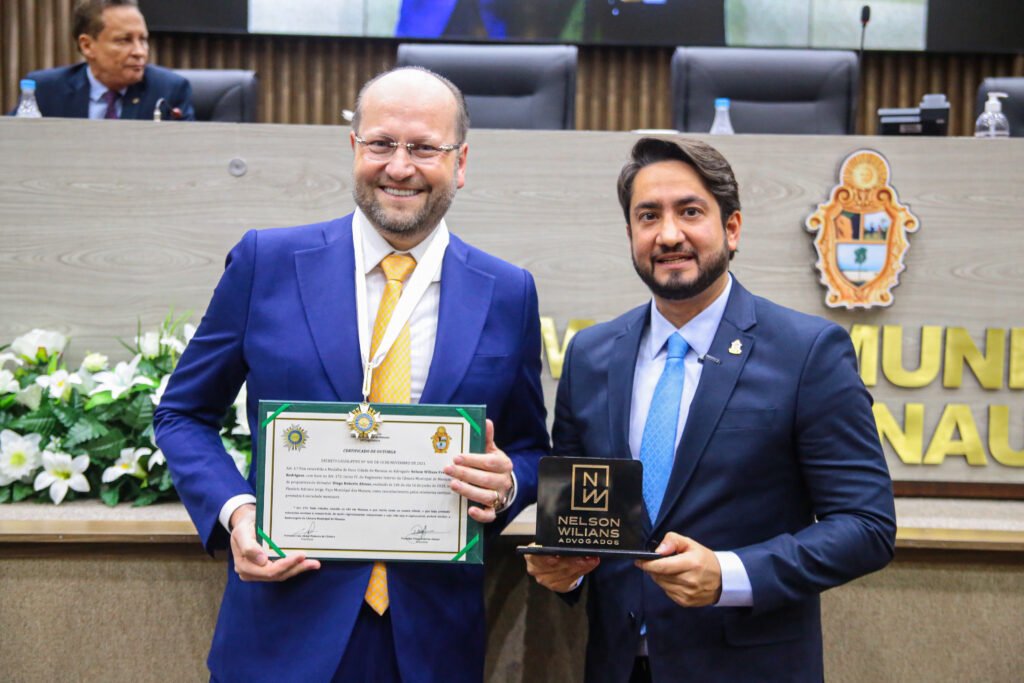 Dr Nelson Wilians chega a Manaus para cumprir agenda empresarial e encontro  com comunidade jurídica