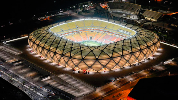 Sem poder receber jogos à noite, Arena da Amazônia terá refletores