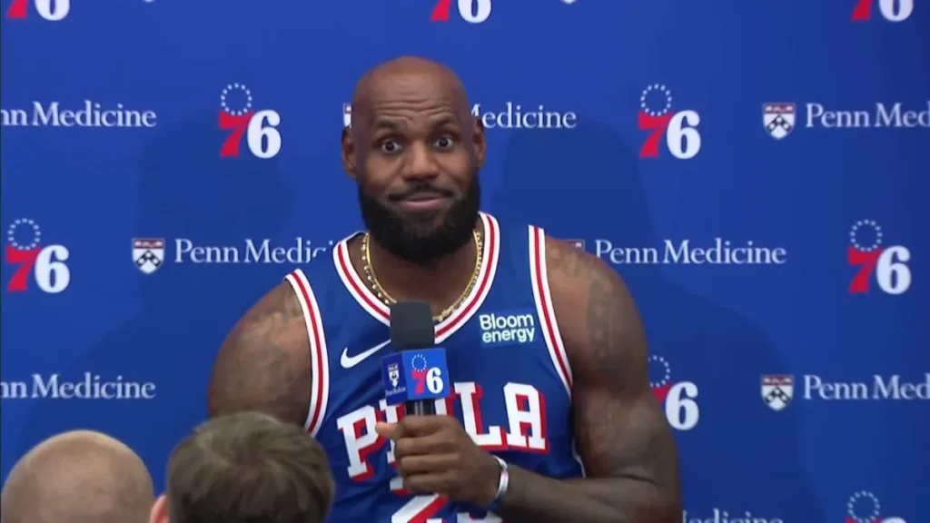 A imagem atual não possui texto alternativo. O nome do arquivo é: coletiva-lebron-james-philadelphia-76ers.webp